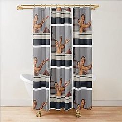 Kendall Jenner and Bella Hadid Shower Curtain