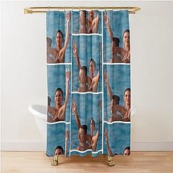 Kendall Jenner and Bella Hadid Shower Curtain