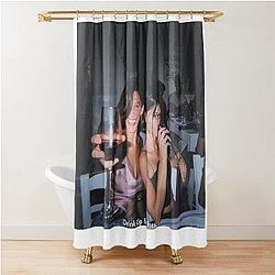 Kendall Jenner and Bella Hadid Shower Curtain