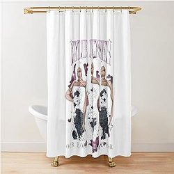 Kylie Jenner Kendall Jenner Kardashian Keeping Up With The Kardashians Premium Shower Curtain