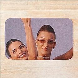 Kendall Jenner and Bella Hadid Bath Mat