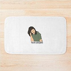 Kendall Jenner Cute Jeans Bath Mat