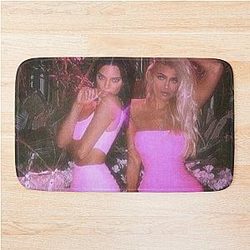 Kylie and Kendall Jenner Bath Mat