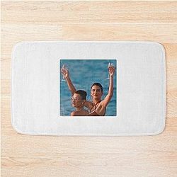 Kendall Jenner and Bella Hadid sticker Perfect Gift Bella Hadid Bath Mat