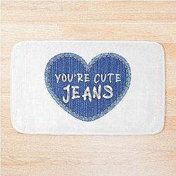 You're Cute KUWTK Keeping up with the Kardashians Kris Kylie Kendall Jenner Bath Mat