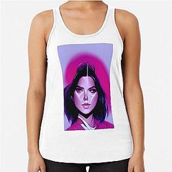 Kendall Jenner AI Racerback Tank Top