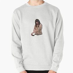 Kendall Jenner cutting a cucumber Pullover Sweatshirt