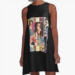 Kendall Jenner Retro A-Line Dress