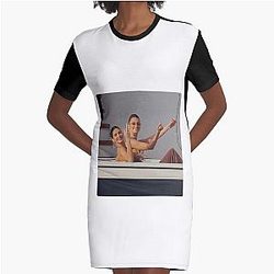 Kendall Jenner and Bella Hadid T-Shirt Dress