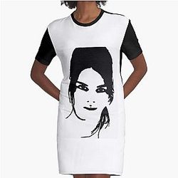 Kendall Jenner Graphic T Shirt Dress