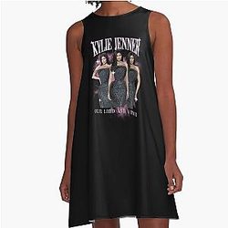 Kylie Jenner Tee Kendall Jenner A-Line Dress