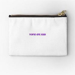 You Cute Jeans Kendall Jenner Quote Zipper Pouch