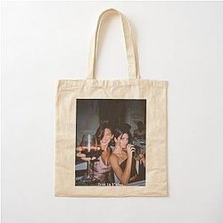Kendall Jenner and Bella Hadid Cotton Tote Bag
