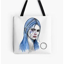 Watercolour Kendall Jenner by Derek Xie Tote Bag