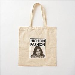 High Fashion Kendall Jenner Trendy Cotton Tote Bag