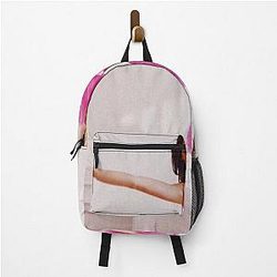Kendall Jenner in Pink Backpack