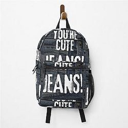 KUWTK Kris Kylie Kendall Jenner Keeping up with the Kardashians Backpack Youre Cute Jeans