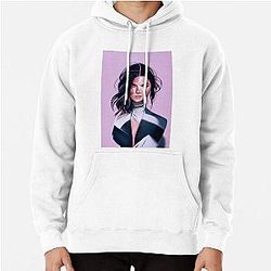 Kendall Jenner AI generated art Pullover Hoodie
