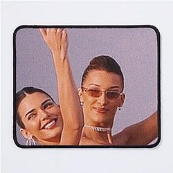 Kendall Jenner and Bella Hadid Mouse Pad