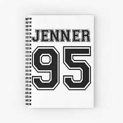 Kendall Jenner Varsity Spiral Notebook