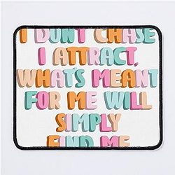Kendall Jenner Manifestation Mouse Pad
