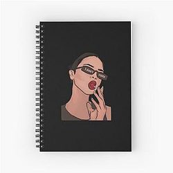 Kendall Jenner Spiral Notebook