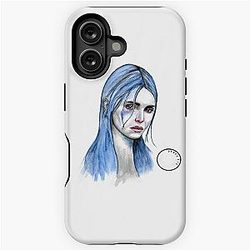 Watercolour Kendall Jenner by Derek Xie iPhone Case