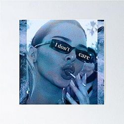 Kendall Jenner I Don't Care Poster