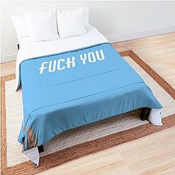 Fuck you with Kendall Jenner Comforter