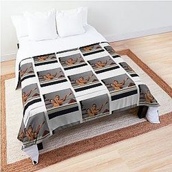 Kendall Jenner and Bella Hadid sticker Perfect Gift Bella Hadid Comforter