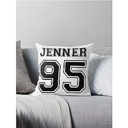 Kendall Jenner Varsity Throw Pillow