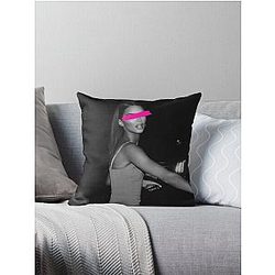Kendall Jenner Throw Pillow