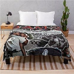 Damn lamar Throw Blanket