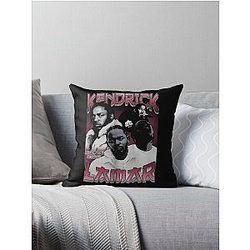 Moth Among the Roses Throw Pillow