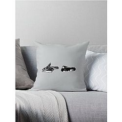 Run The Jewels 4th B_amp_W Graphic   Throw Pillow