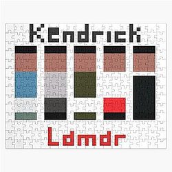 Kendrick Lamar 8 bit characters Jigsaw Puzzle