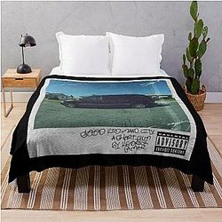 Maad City Throw Blanket