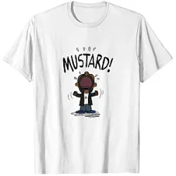 Kendrick Lamar T-shirts  – Meme Mustaaaard Classic Graphic 