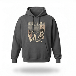 Kendrick Lamar Vintage Rap Graphic Hoodie
