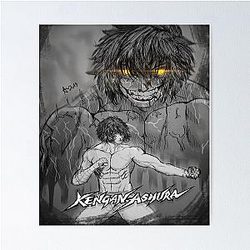 Kengan Ashura - Ohma Tokita Poster