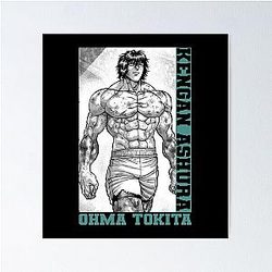 Ohma Tokita - Kengan Ashura Poster