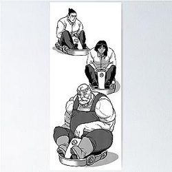 Kengan Ashura - Go carts! Poster