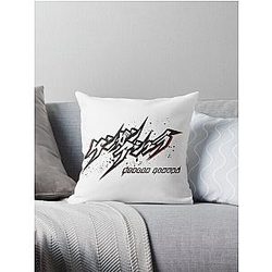 Kengan Ashura title Throw Pillow