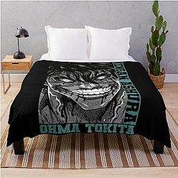 Ohma Tokita - Kengan Ashura Throw Blanket