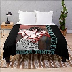 Ohma Tokita - Kengan Ashura Throw Blanket