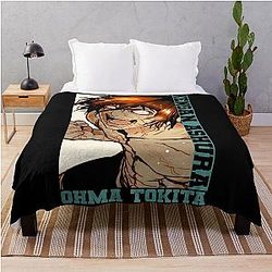 Ohma Tokita - Kengan Ashura Throw Blanket