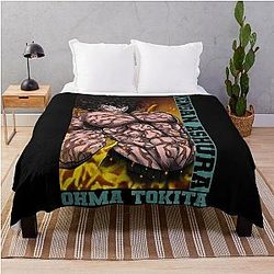 Ohma Tokita - Kengan Ashura Throw Blanket