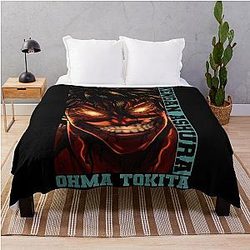Ohma Tokita - Kengan Ashura Throw Blanket