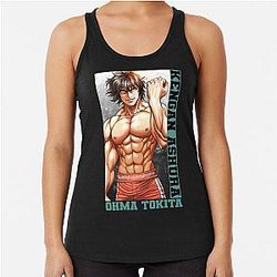 Ohma Tokita - Kengan Ashura Racerback Tank Top