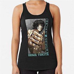 Ohma Tokita - Kengan Ashura Racerback Tank Top